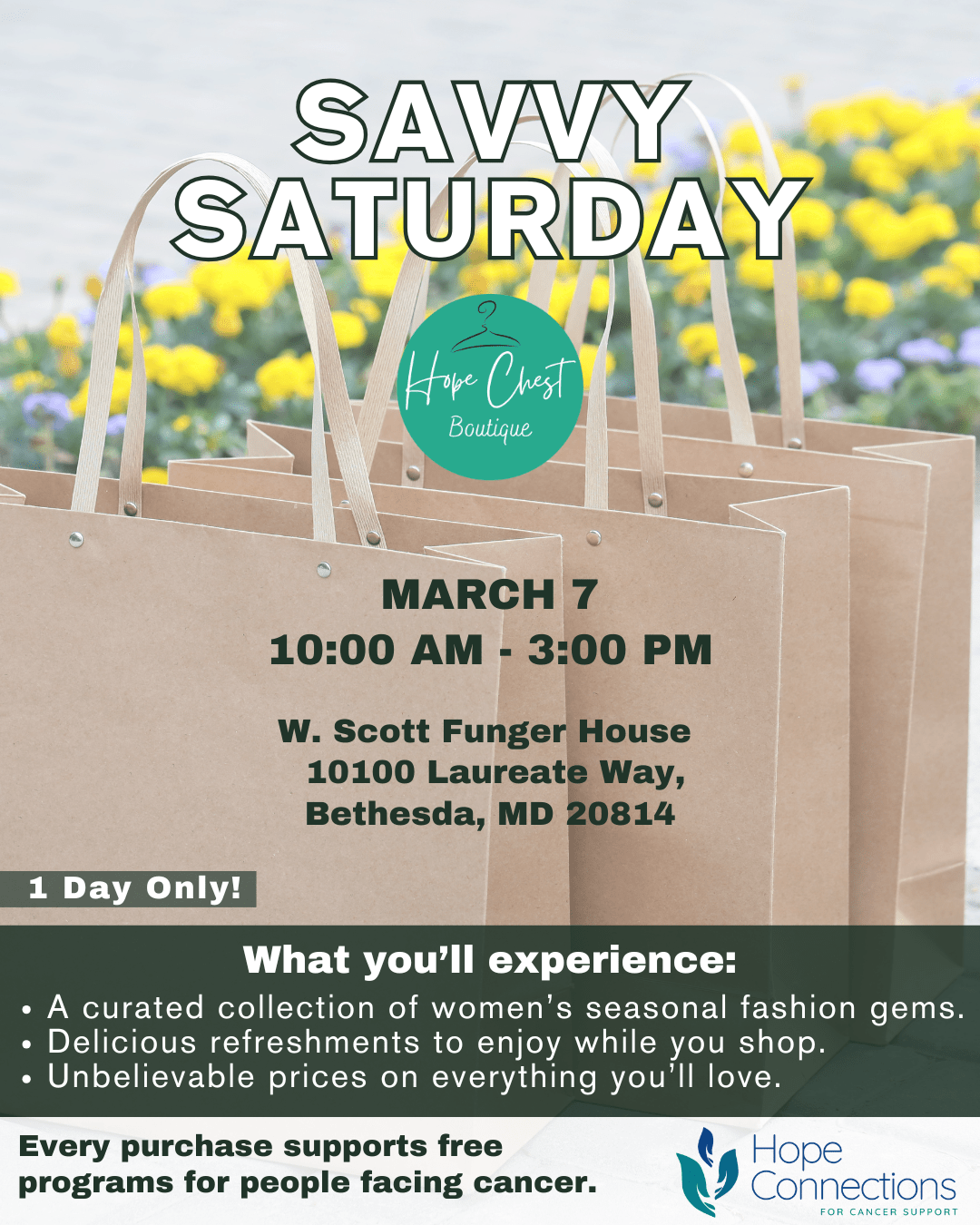 Savvy Saturday March